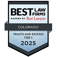 Best Law Firms, Ranked By Best Lawyers, Colorado, Trusts and Estates Tier 1, 2025